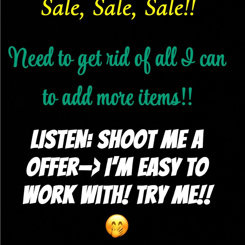 Sale Announcement Sign